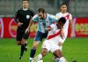 Argentina drop two more qualifying points without Messi Football Soccer - World Cup 2018 Qualifier - Argentina v Peru - Nacional Stadium, Lima, Peru