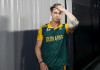 Injured Steyn to miss final test against India South Africa's bowler Dale Steyn reacts after New Zealand won their Cricket World Cup semi-final match in Auckland, March 24, 2015. REUTERS/Nigel Marple