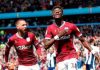 Hourihane, Abraham give Villa Championship playoff win over West Brom