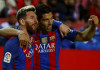 Messi inspires Barca comeback, Bale keeps Real top Football Soccer - Spanish La Liga Santander - Sevilla v Barcelona