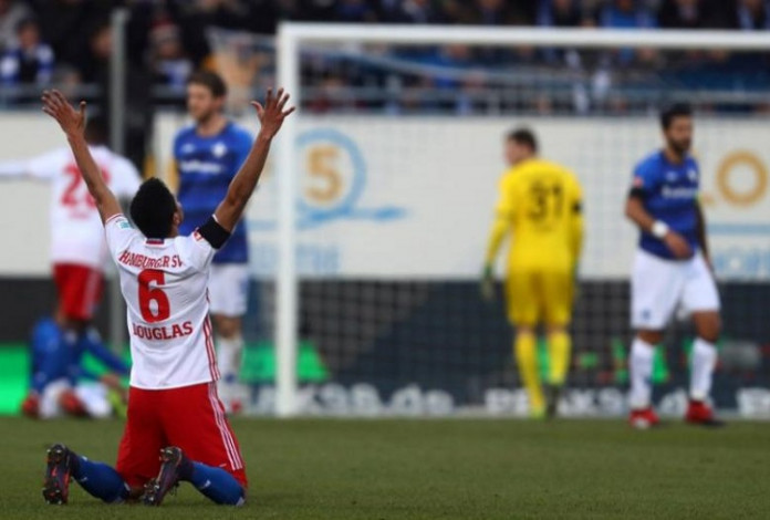 otball Soccer - SV Darmstadt 98 v HSV Hamburg - German Bundesliga