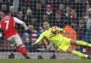 Ten-man Arsenal win thriller with last-gasp penalty Arsenal's Alexis Sanchez scores their second goal from the penalty spot