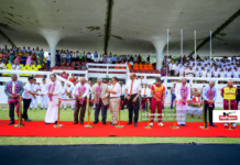 Present Boys hammer Legends at the refurbished Colonel G.W. Rajapaksha Stadium Ananda Legends vs Current 1st XI Cricket Team - Exhibition T20 Match