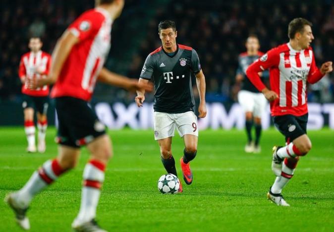 Football Soccer - PSV Eindhoven v Bayern Munich - Champions League Group Stage Bayern book berth in last 16 of Champions League