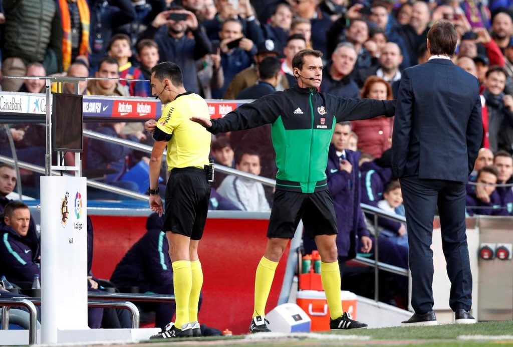 VAR has been a success in La Liga, say Spanish referees