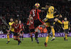 Arsenal show their mettle to snatch point, Swansea win Arsenal's Olivier Giroud scores their third goal