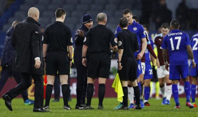 Ranieri blames handball as Leicester lose to Burnley