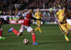 Ton up for Walcott as Arsenal end Sutton’s dream Cup run Arsenal's Theo Walcott in action