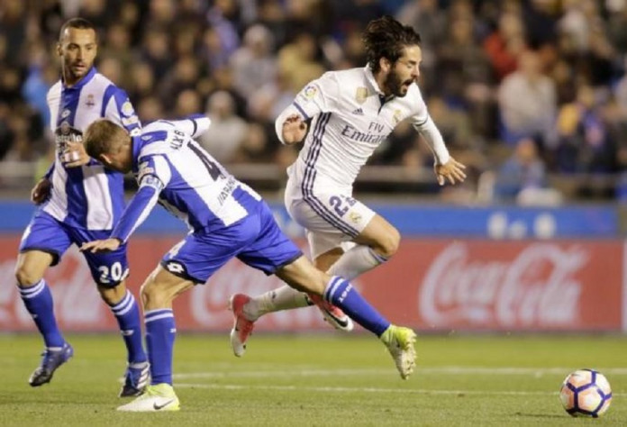 Football Soccer- Spanish La Liga Santander - Deportivo v Real Madrid