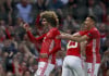 United cling on against Celta to reach Europe League final Manchester United