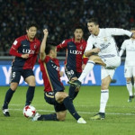 Real Madrid's Cristiano Ronaldo shoots at goal