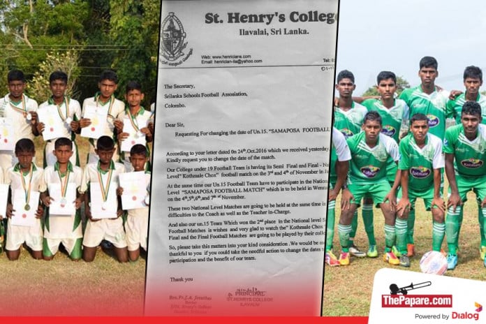 St.Henry’s forced to be present in two places at once
