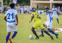Blue Star weather Colombo FC barrage