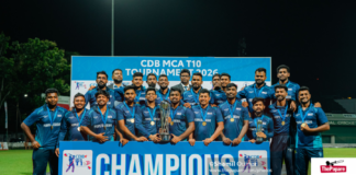 Peoples Leasing PLC outclass Maliban Biscuits to lift MCA T10 Tier B Trophy Cricket