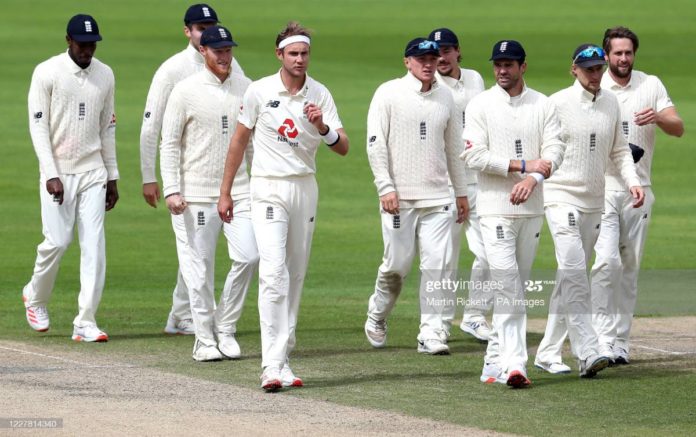 ENGLAND TEST SQUAD