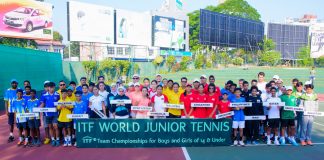 World Junior Tennis Tournament - Opening ceremony