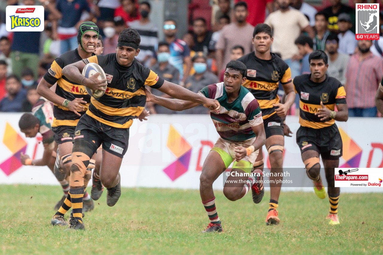Photos - Photos - D.S Senanayake College vs Zahira College Dialog Schools Rugby Knockouts 2022