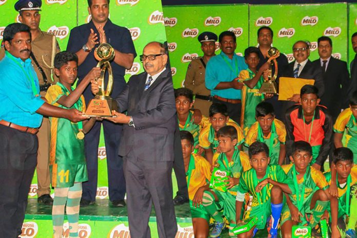 Jaffna - Mullaiteevu Milo Cup U14 Final