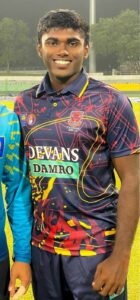 The Player of the Tournament - Sonal Ashvin (Maliyadeva)