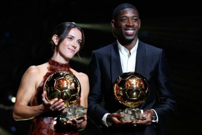 Ousmane Dembele & Aitana Bonmati won 2025 Ballon d'Or awards