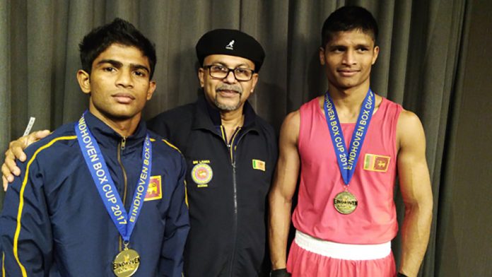 Sri Lanka won the 2 gold in Netherland international boxing championship