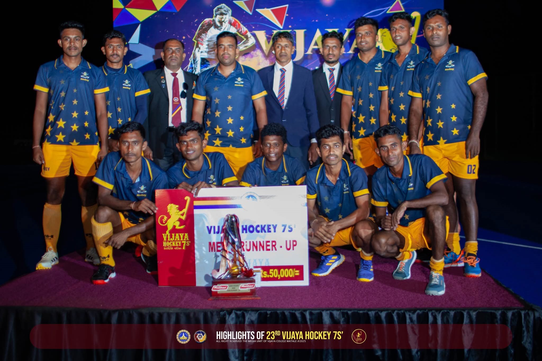 Men’s Segment, Runners-up - SL Army SC