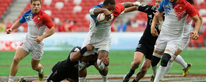 France stun New Zealand on day of shocks in Singapore 7s