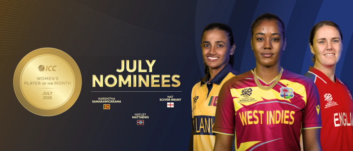 ICC Women’s Player of the Month Award ICC Women’s Player of the Month Award