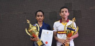 Dilmi and Senura crowned with the Junior National title