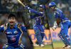 නවකයින්ගේ දක්ෂතා නිසා මුම්බායි පිළට තවත් ජයක් IPL Sunrisers hyderabad v Mumbai indians