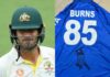 Former Australian Test opener Joe Burns to represent Italy in tribute to late brother