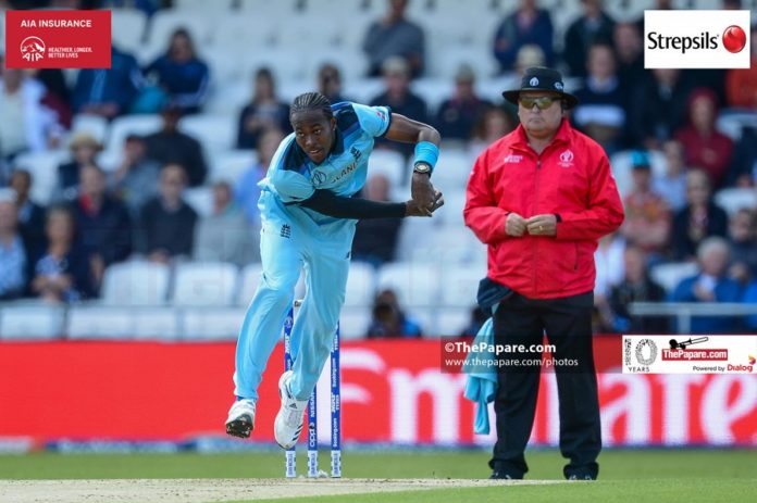 jofra archer - cover