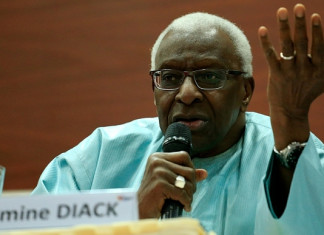 FILE - November 04, 2015: Former president of the IAAF Lamine Diack is being investigated for allegedly accepting payments to defer doping sanctions against Russian athletes. (Getty Images for IAAF)
