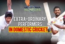 Extra-Ordinary Performers in Domestic Cricket