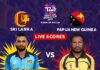 Live Scores – Sri Lanka Vs Papua New Guinea – Official Warm-Up Match | ICC T20 World Cup 2021