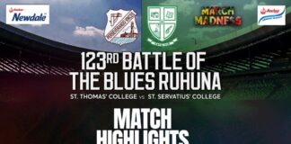 HIGHLIGHTS - St. Thomas' College vs St. Servatius' College