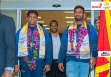 Photos – Sri Lanka Team Arrival – Commonwealth Games 2026