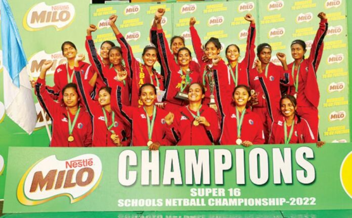 Milo Champion Cup - Super 16 Schools Netball Championship