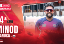 WATCH –Minod Bhanuka 54* (39) vs Colombo Aces | MCA Super Premier League 2026 MCA Super Premier League 2026