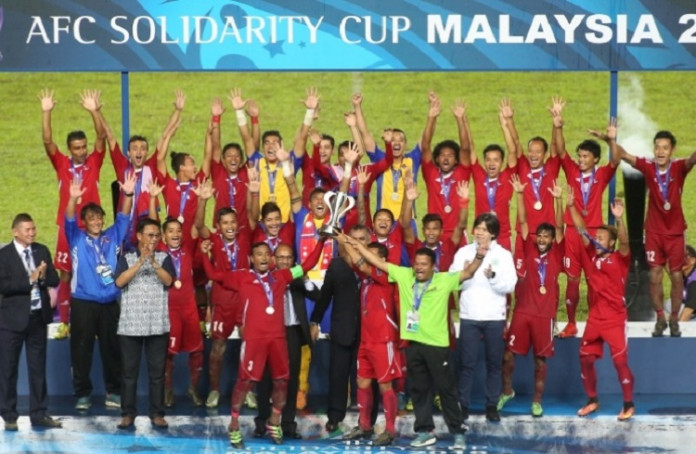 NEPAL CROWNED AFC SOLIDARITY CUP 2016 CHAMPIONS