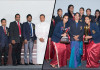 Sports Minister felicitates Youth Netball and Weightlifting Champions Sports Minister felicitates Youth Netball and Weightlifting Champions