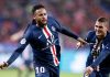 PSG දියුණුව ගැන Neymarට පැසසුම්