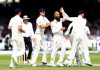 South Africa capitulate against Ali to give England lead