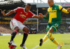 Man Utd push Norwich to the brink of relegation Norwich City v Manchester United - Barclays Premier League