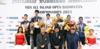 Triple crown sensation Rashmi shine at MBA All-Island Open Badminton Championship  open events all the winners