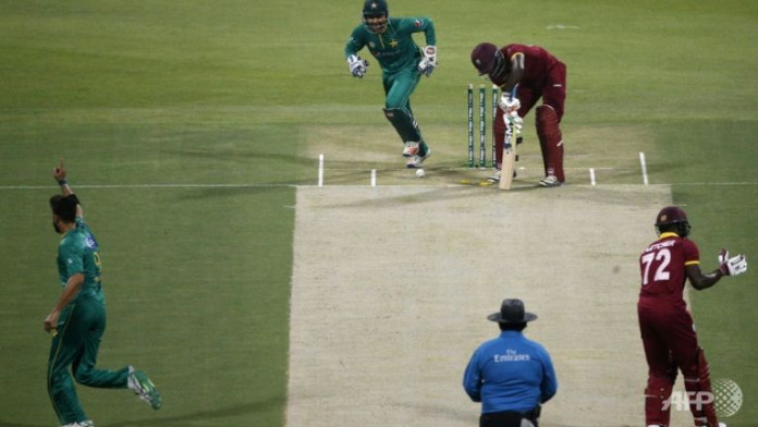 Pakistan's bowler Imad Wasim