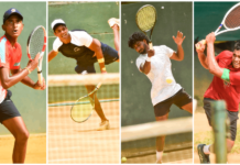 Sri Lanka stun top seeds Qatar in Davis Cup opener Davis Cup Asia/Oceania Group IV
