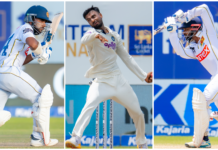 India go 1-0 up as Suthar’s 10-wicket haul sinks Sri Lanka