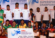 Uhana Thissapura & St.Xavier’s DSI Volleyball U15 champions