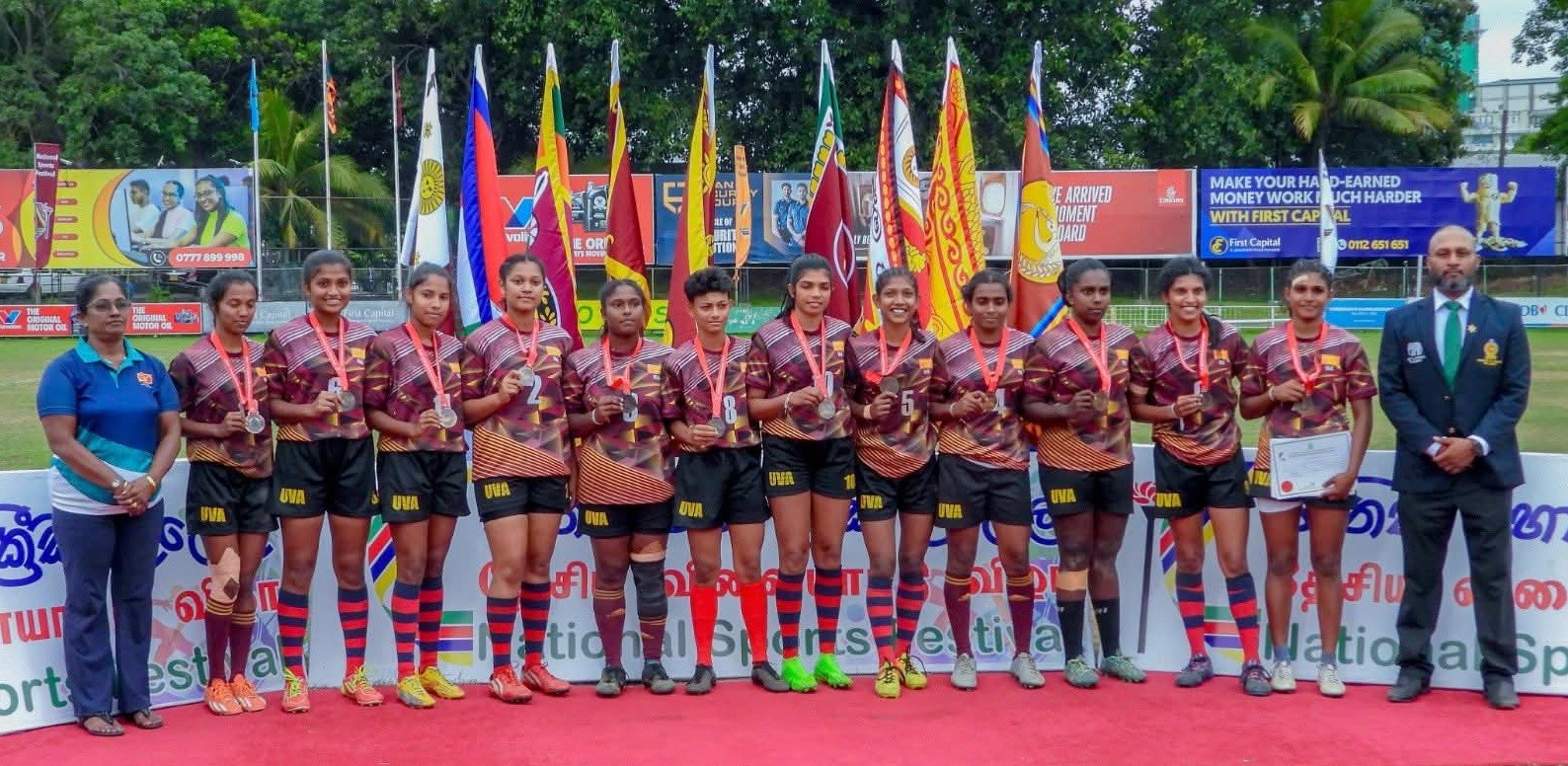 Women’s Bronze Medal - Uva Province 